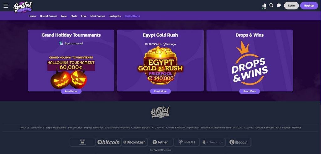 Brutal Online Enterprise Review|Brutal Online casino Incentive Code: Stand Up to EUR1,000 in Perk Cash